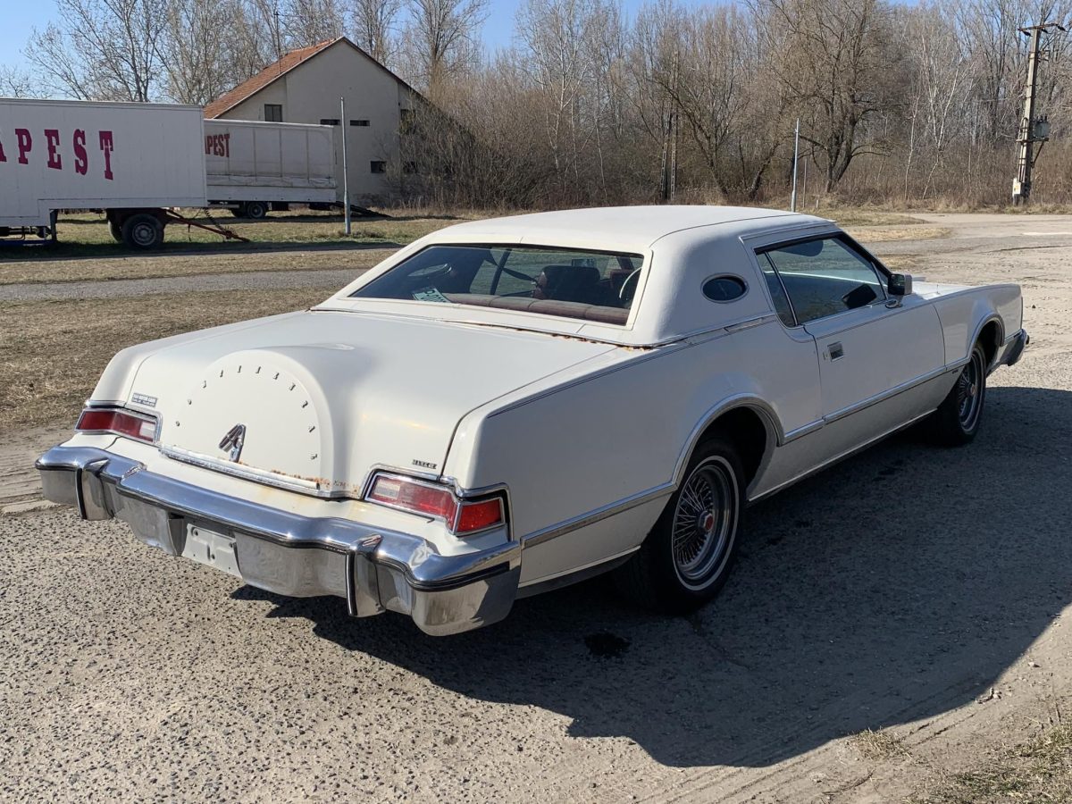 1975 Lincoln Continental oldtimer autó – Car-Garage Kft. Ráckeve – 4. fotó