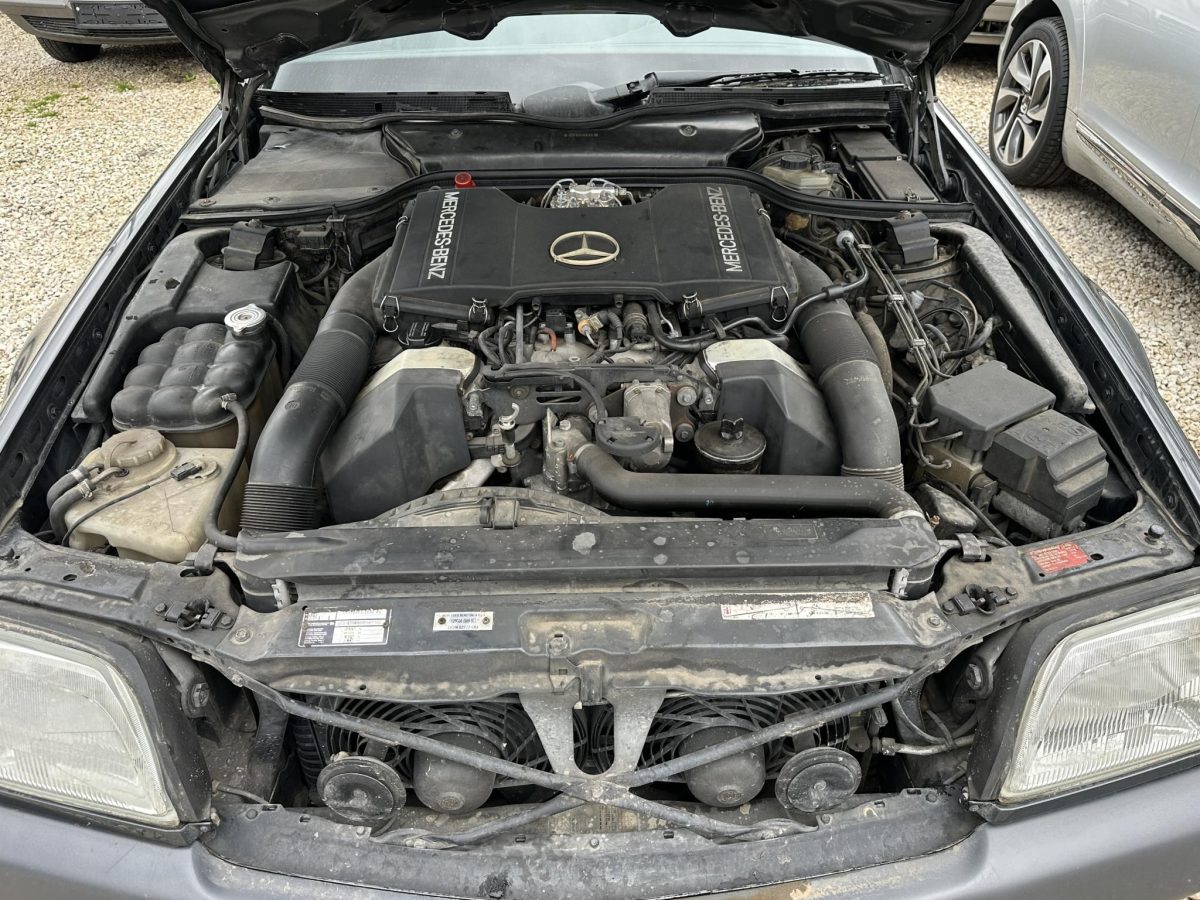 1989 Mercedes-Benz SL 500 oldtimer autó – Car-Garage Kft. Ráckeve – 6. fotó