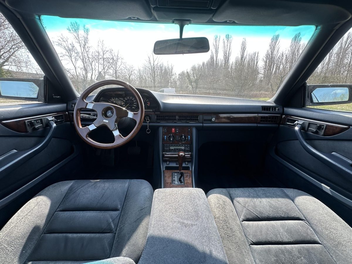 1986 Mercedes-Benz 500 oldtimer autó – Car-Garage Kft. Ráckeve – 7. fotó