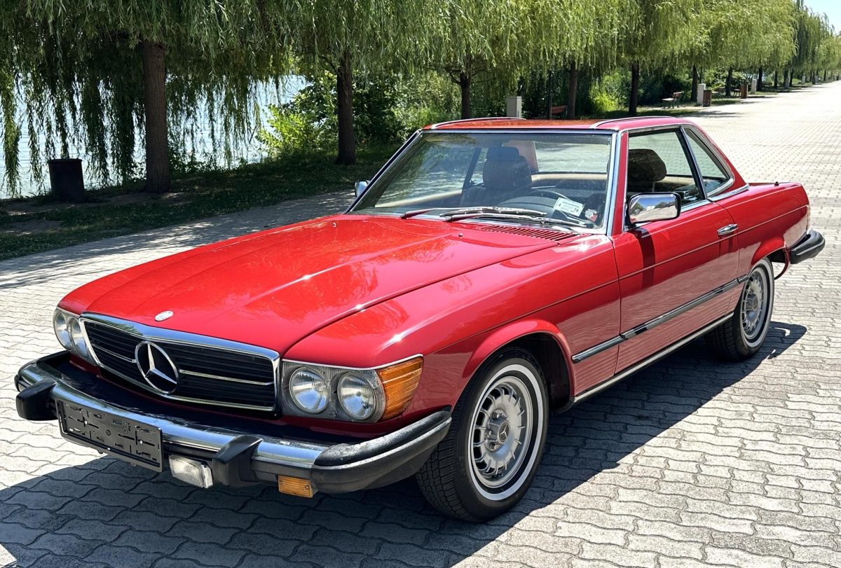 1983 Mercedes-Benz SL 380 oldtimer autó – Car-Garage Kft. Ráckeve