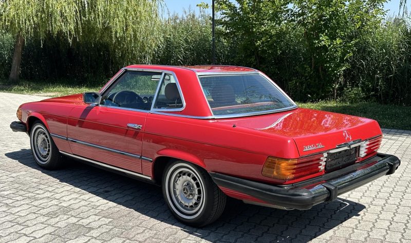 1983 Mercedes-Benz SL 380 oldtimer autó – Car-Garage Kft. Ráckeve – 2. fotó