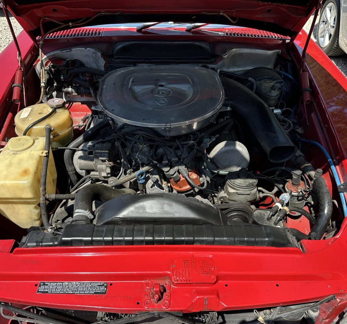1983 Mercedes-Benz SL 380 oldtimer autó – Car-Garage Kft. Ráckeve – 11. fotó