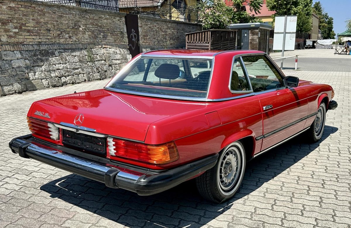 1983 Mercedes-Benz SL 380 oldtimer autó – Car-Garage Kft. Ráckeve – 3. fotó