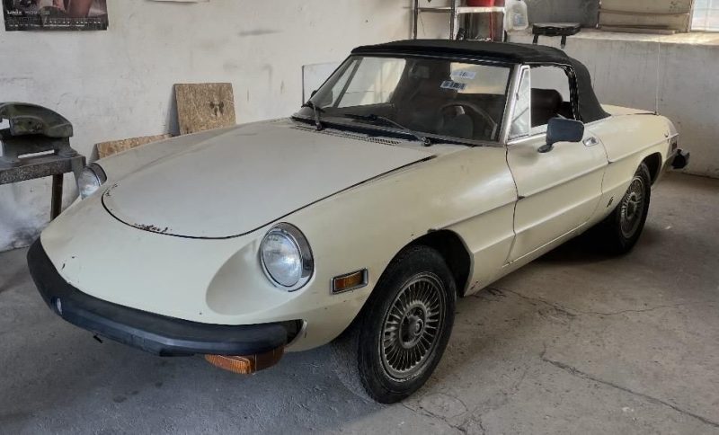 1979 Alfa Romeo Spider oldtimer autó – Car-Garage Kft. Ráckeve