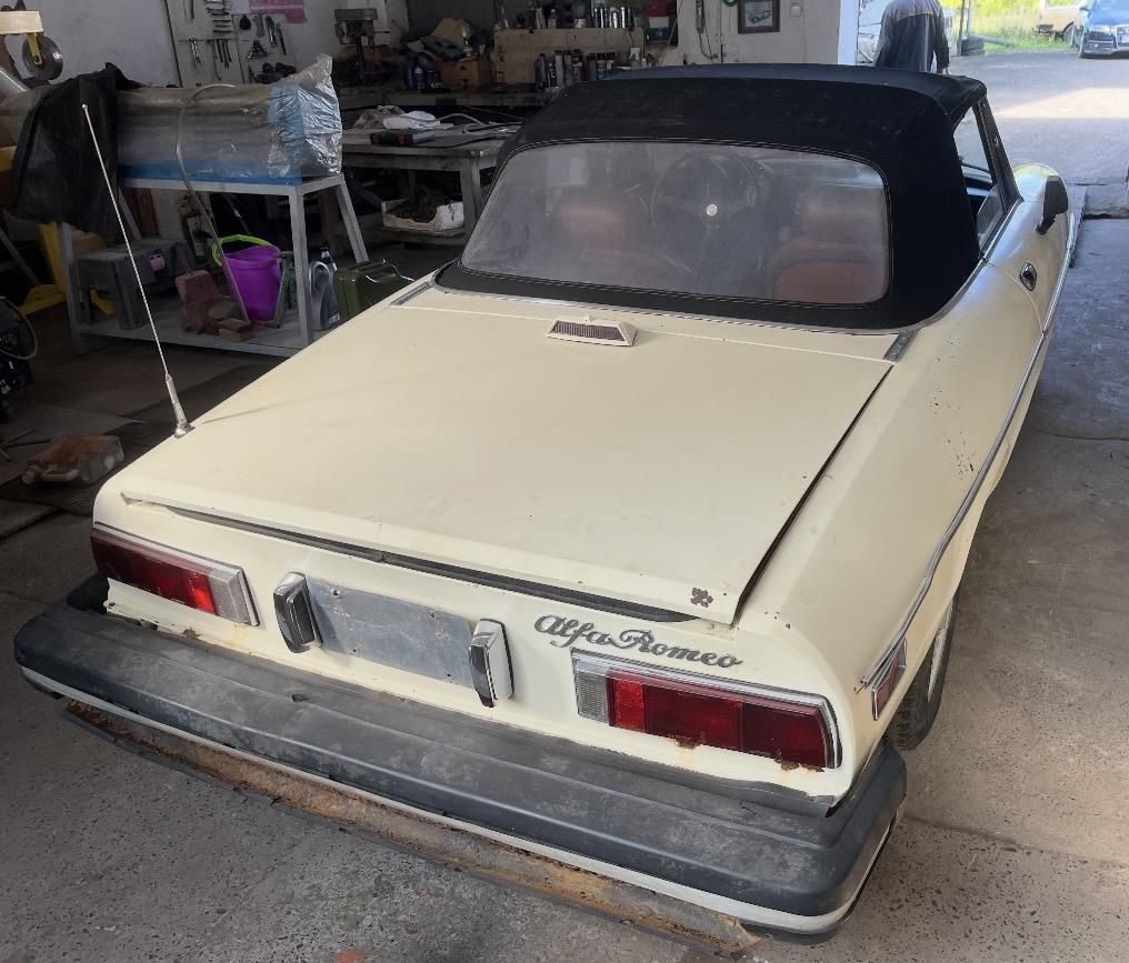 1979 Alfa Romeo Spider oldtimer autó – Car-Garage Kft. Ráckeve – 5. fotó
